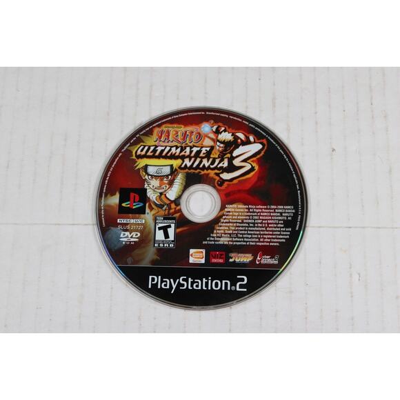 Naruto Ultimate Ninja 3 (Sony PlayStation 2) PS2. Disc Only. Tested. - Picture 1 of 8